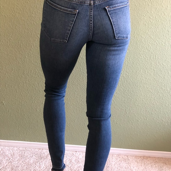 NORDSTROM Medium Rise Skinny Jeans - Picture 3 of 3